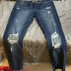 Buckle Black Skinny Jeans